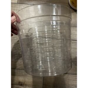 Longaberger Ice Bucket Basket Protector 40780 plastic liner